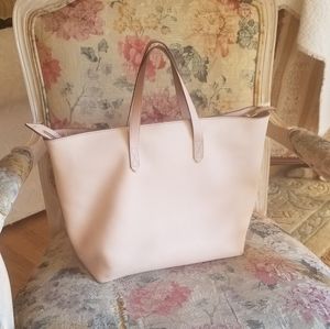 Madewell "Linen" color leather bag